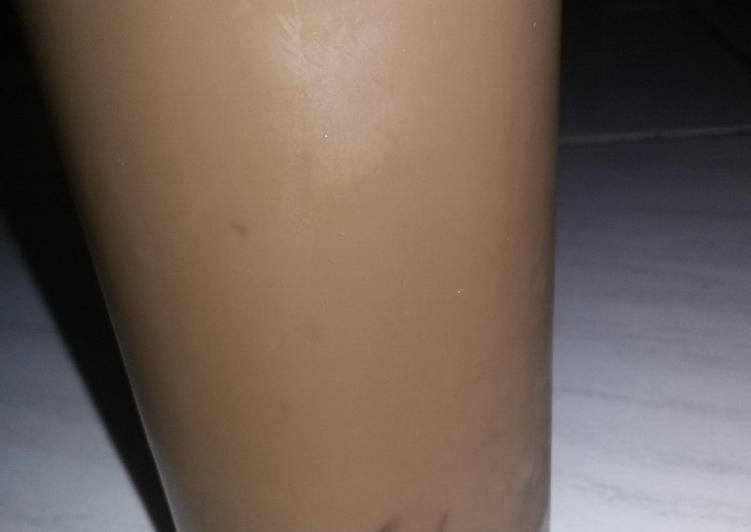 Cara termudah untuk Musim Dingin Di RumahEs Capucino Cincau #BikinRamadanBerkesan