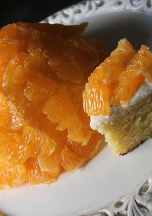 A picture of Orange Zest Cake.