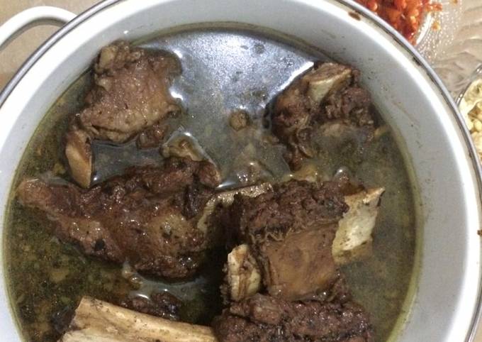 Rawon Iga Sapi /Daging sapi