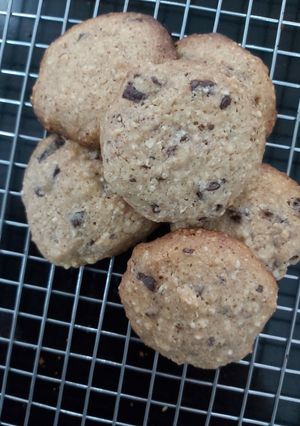 Foto resep Choco Almond Cookies