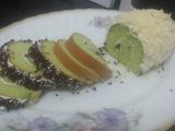 Roll cake pandan