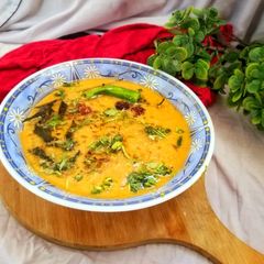 A picture of Tarka Moong Daal.
