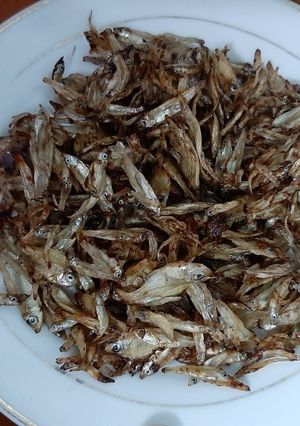 Hình của món Cá khô rim mắm chua ngọt.