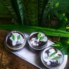 A picture of Bubur ketan hitam.