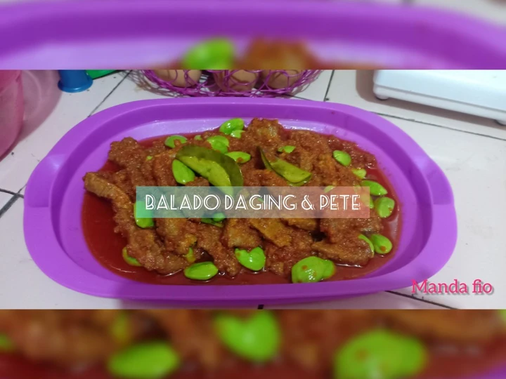 Cara Mudah Membuat Resep Balado Daging Sapi &amp;amp; Pete yang Lezat Sekali