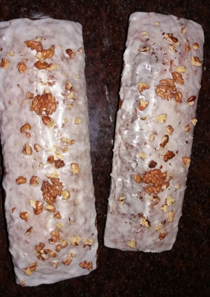 Una foto de Budín con nuez