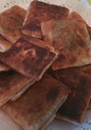 صورة لوصفة مطبق لحم خطيير😋😋