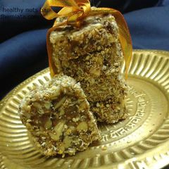 No cook, No bake nuts bar A picture of No cook, No bake nuts bar.