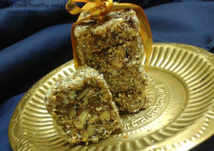 Recipe of Any-night-of-the-week No cook, No bake nuts bar