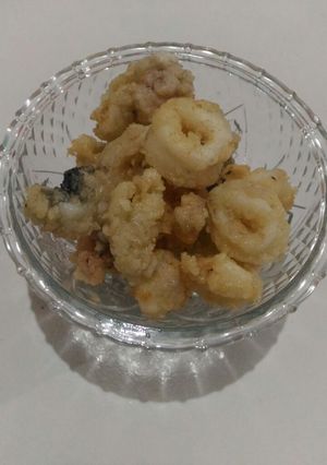 Foto resep Cumi goreng tepung renyah dan praktis