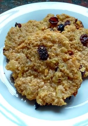 Una foto de Galletas de avena y manzana (solo 2 ingredientes)