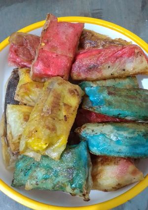 Foto resep Piscok rainbow