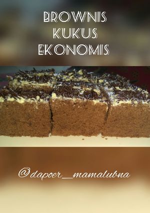 Foto resep Brownis kukus ekonomis