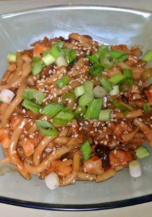 A picture of Japanese Style Stir-Fry Noodles.