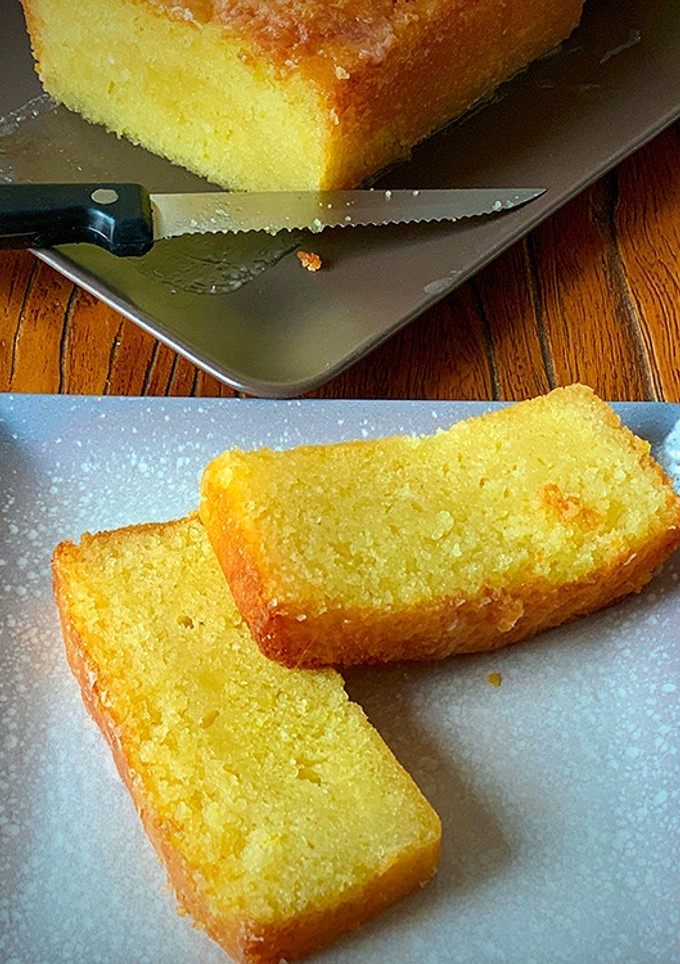 Una foto de Cake de limón