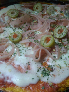 Una foto de PIZZA DE ZANAHORIA Y ZAPALLO SIN HARINA #sosadricocina