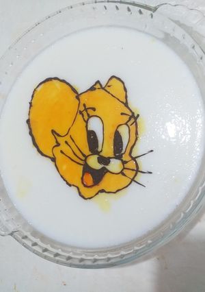 عکسی از دستور ژله تصویری