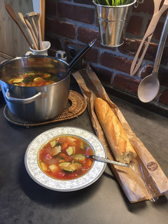Una foto de Sopa italiana Minestrone