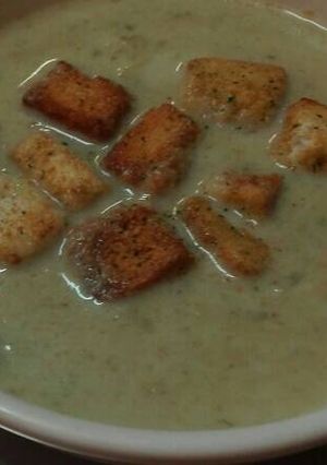Una foto de Sopa de lechuga