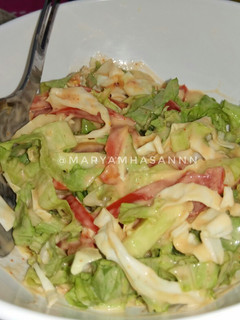 Foto resep Salad sayur simple