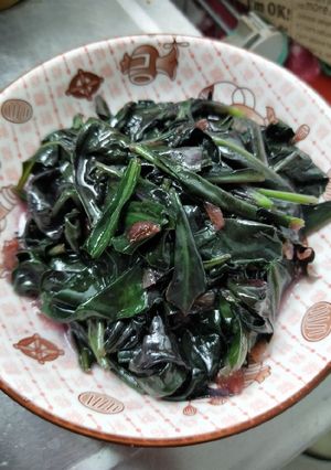 紅菜(紅鳳菜) 的食譜成品照片