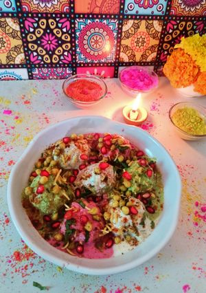 कलरफुल दही वड़ा colourful Dahi vada रेसिपी मुख्य फोटो