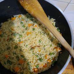 A picture of Vegetables Rice.