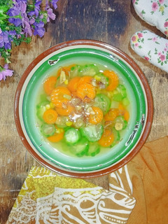 Foto resep Sop Wortel Jagung Gambas