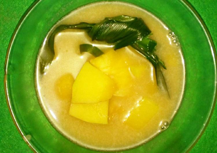 Kolak singkong dan labu kuning