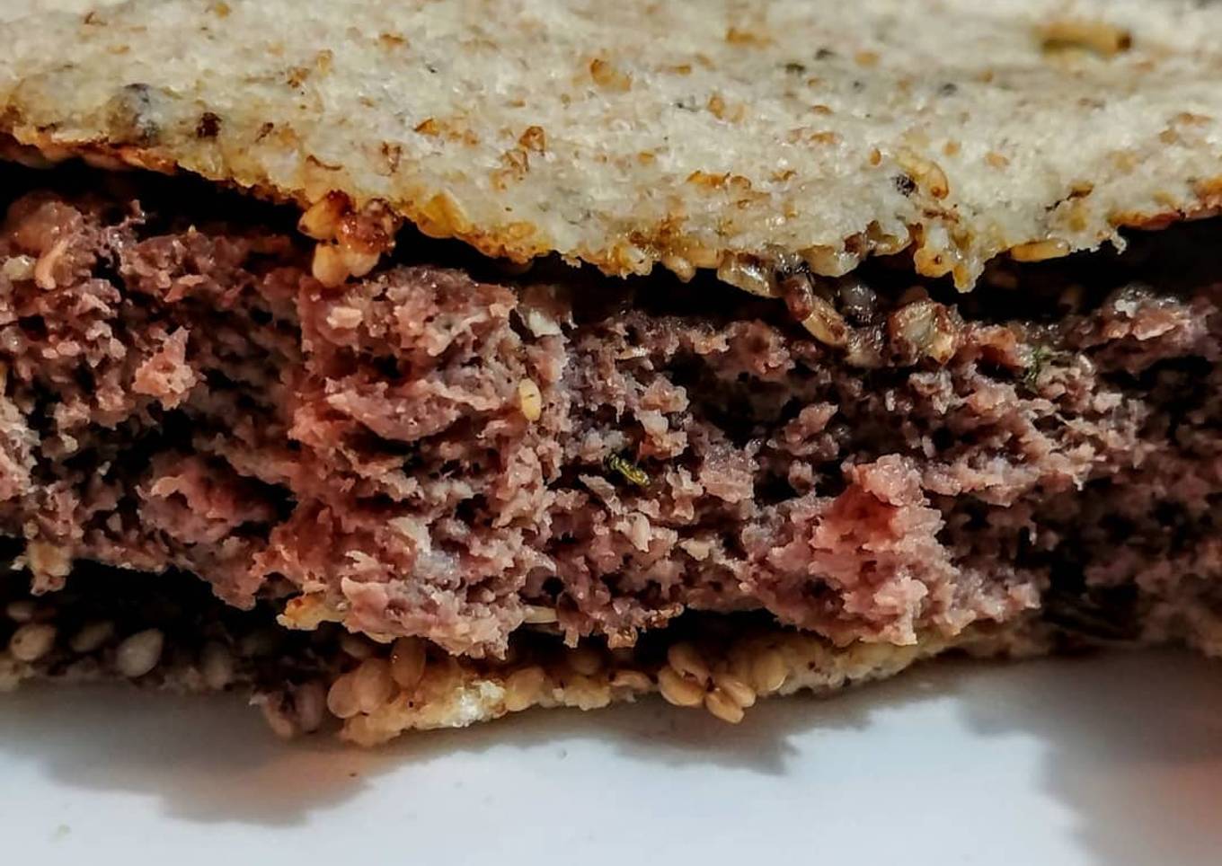 CARNE Molida para hamburguesa🍔de dieta...!😍