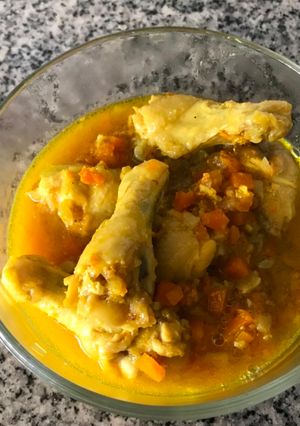 Foto resep Chicken drumstick kuah kuning mpasi 17m