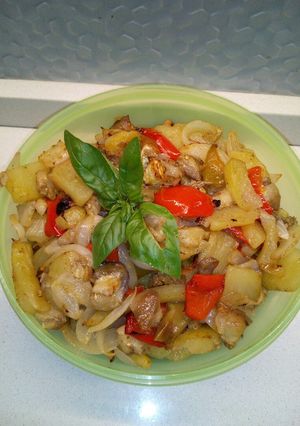 Foto di Peperonata al forno