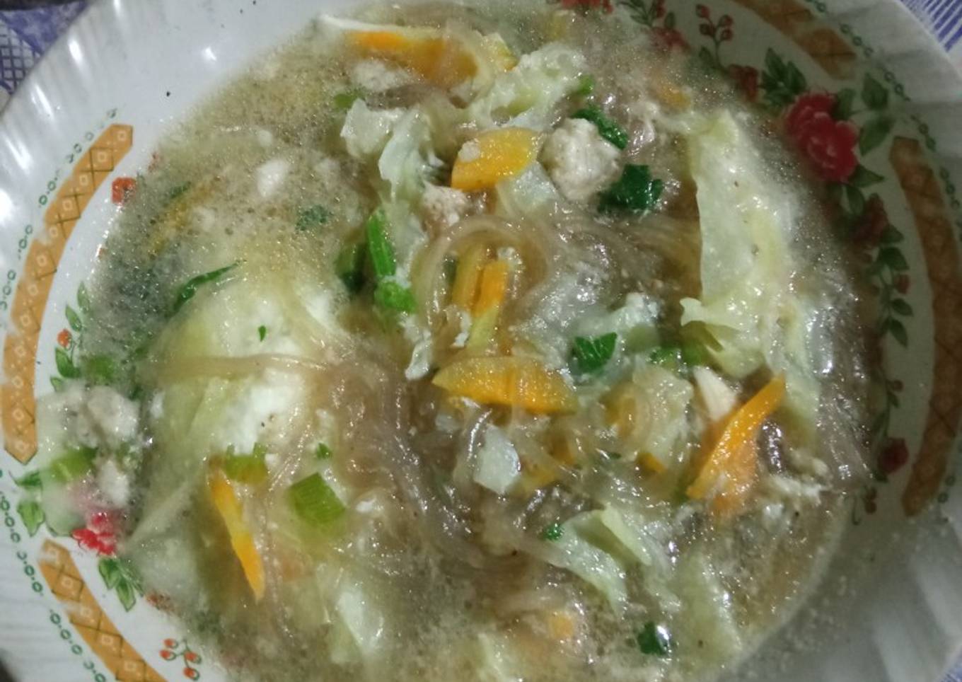 Mie lethek kuah