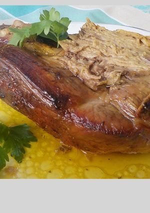 Foto principal de Pierna de cordero al horno tradicional