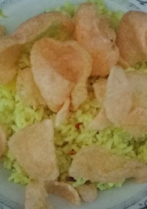 Foto resep Nasi goreng kuning