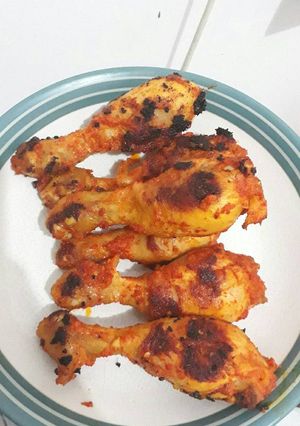 Foto resep Ayam bakar padang simple