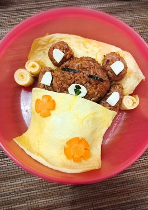 Foto resep Nasi Goreng Rilakuma