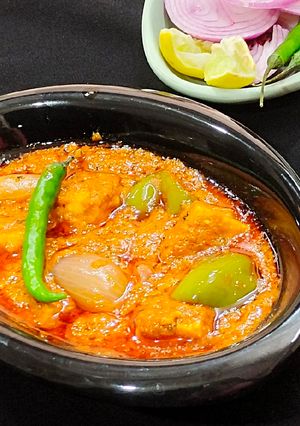 कड़ाई पनीर(kadhai paneer recipe in hindi) रेसिपी मुख्य फोटो