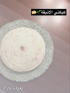 صورة لوصفة كيكة الزعفران