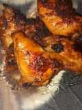 Ayam bakar pedas manis pakai teflon