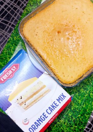 A picture of Orange cake.