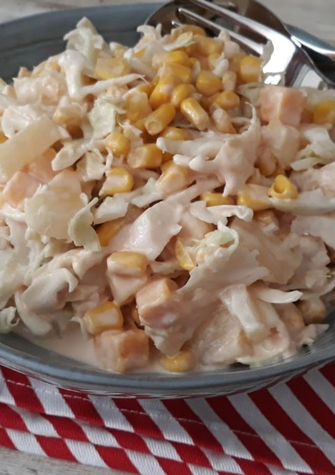 Una foto de Ensalada de col