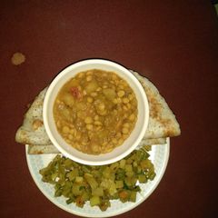 A picture of Bottle gourd chana daal.