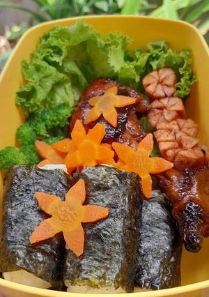 Foto resep Bekal Lunch Anak Ayam Bakar Teflon