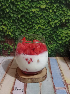 Foto resep Es Semangka Susu
