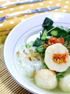 Foto resep Bakso Ayam Mercon Pedas Mantap!