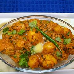 Punjabi Dum Aloo A picture of Punjabi Dum Aloo.