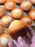 Magdalenas con miel 🍯 🐝(inspiradas en una receta de Encarni 🥰)