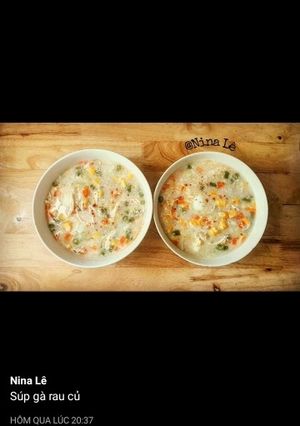 Hình của món Súp gà.