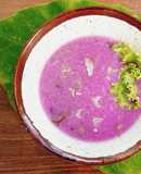 Canh khoai mỡ nấu chay